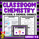 Classroom Chemistry Lessons | Chemical and Physical Changes
