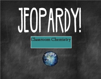 Preview of Classroom Chemistry Review Game - Jeopardy Style - Elementary