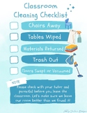 Classroom Clean Up Checklist - CC Tutors
