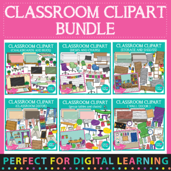 Preview of Classroom Clipart Bundle