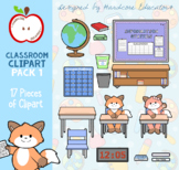 Classroom Clipart - Pack 1