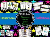 Classroom Collections: Space Theme Classroom Decor *EDITABLE*