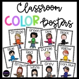 Classroom Colors Posters - Melonheadz Kidlettes Edition