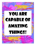 Classroom Colorful Quotes Poster
