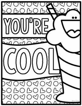 Classroom Coloring Posters - Edition 6 {Sweet Treat} by From the Pond
