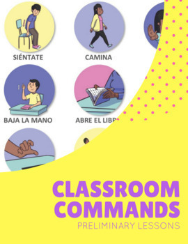 Preview of Classroom Commands in Spanish and Other Useful Phrases (Lección Preliminar)