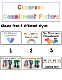 Classroom-Commitment Posters (Conscious Discipline Inspired)