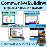 Classroom Community Building Activities Bundle