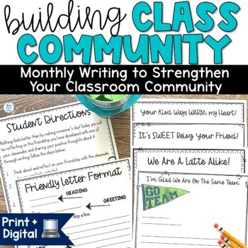 Preview of Classroom Community Building Activities After Winter Break Team Yearlong