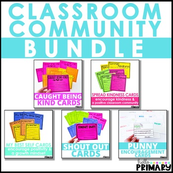 Preview of Classroom Community Bundle