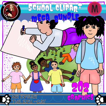 Preview of Classroom Community Clipart --- Mega Bundle