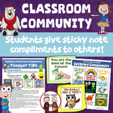 Classroom Community Using Sticky Notes