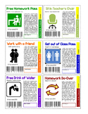 Classroom Coupons for Secondary Students