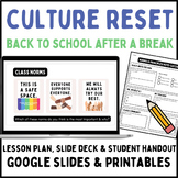 Classroom Culture Reset After a Break | Middle School
