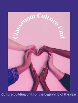 Preview of Classroom Culture Unit