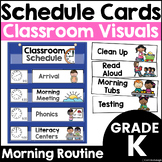 Morning Routine Visual Schedule Preschool Kindergarten Sch