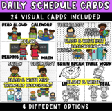 Classroom Daily Schedule Visual Cards- Primary - Pre-K - K