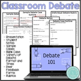 Classroom Debate Project - Presentation, Notes, Cases, Fee