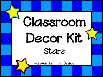 Preview of Star Classroom Theme