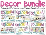 Colorful and Bright Classroom Decor