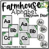 Classroom Decor Alphabet Farmhouse Themed
