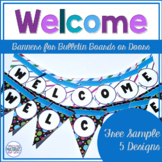 Classroom Decor Assorted Welcome Banners