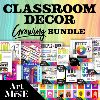 Preview of Classroom Decor // GROWING BUNDLE