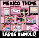 Classroom Decor BUNDLE- MEXICO THEME!