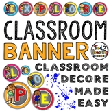 Classroom Decor Banner EXPLORE