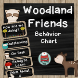 Classroom Decor - Behavior Chart - Woodland Friends Theme