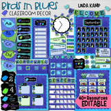 Classroom Decor Birds in Blues Everything You Need BUNDLE