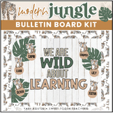 Modern Jungle Classroom Decor | Bulletin Board Kit | Wild 