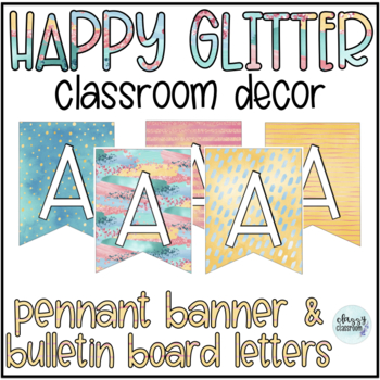 Bulletin Board Alphabet Cards |Happy Bright