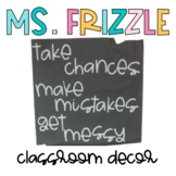 Bulletin Board | Motivational Poster | Classroom Decor
