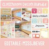 Classroom Decor Bundle- Bright Colors