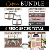 Classroom Decor Bundle: Coffee Shop Theme | Middle & High 