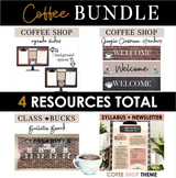 Classroom Decor Bundle: Coffee Shop Themed