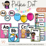 Classroom Decor Bundle {Polka Dot}
