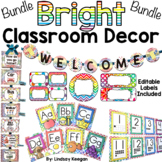 Classroom Decor Bundle - Posters, Charts, Signs and Editab