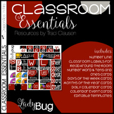 Classroom Decor - Classroom Essentials - Labels, Calendar,