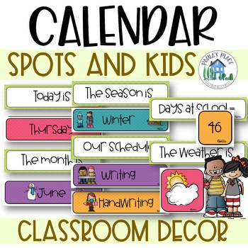 Daily Calendar and Schedule Cards Classroom Decor | TpT
