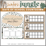 Classroom Decor | Days of School Countdown Display | Moder