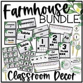 Classroom Decor Farmhouse Wood Themed BUNDLE