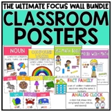 Classroom Decor Focus Wall Bulletin Board | Grammar Poster