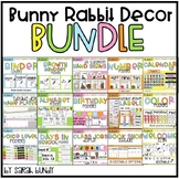 Classroom Decor GROWING BUNDLE | Bunny Rabbit