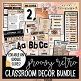Classroom Decor 2024: Groovy Retro Bundle
