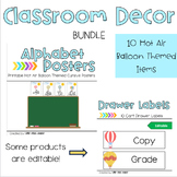 Classroom Decor Hot Air Balloon Theme