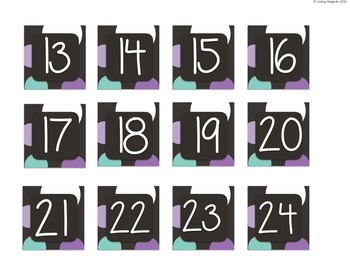 Chalkboard Calendar by TMWL