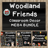 Classroom Decor - MEGA BUNDLE - Woodland Friends Theme