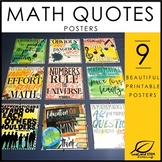 Classroom Decor Math Quotes Bulletin Board Posters